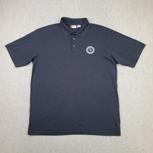 Clique Golf‎ Polo Shirt Mens XL Black Performance Logo Stretch
